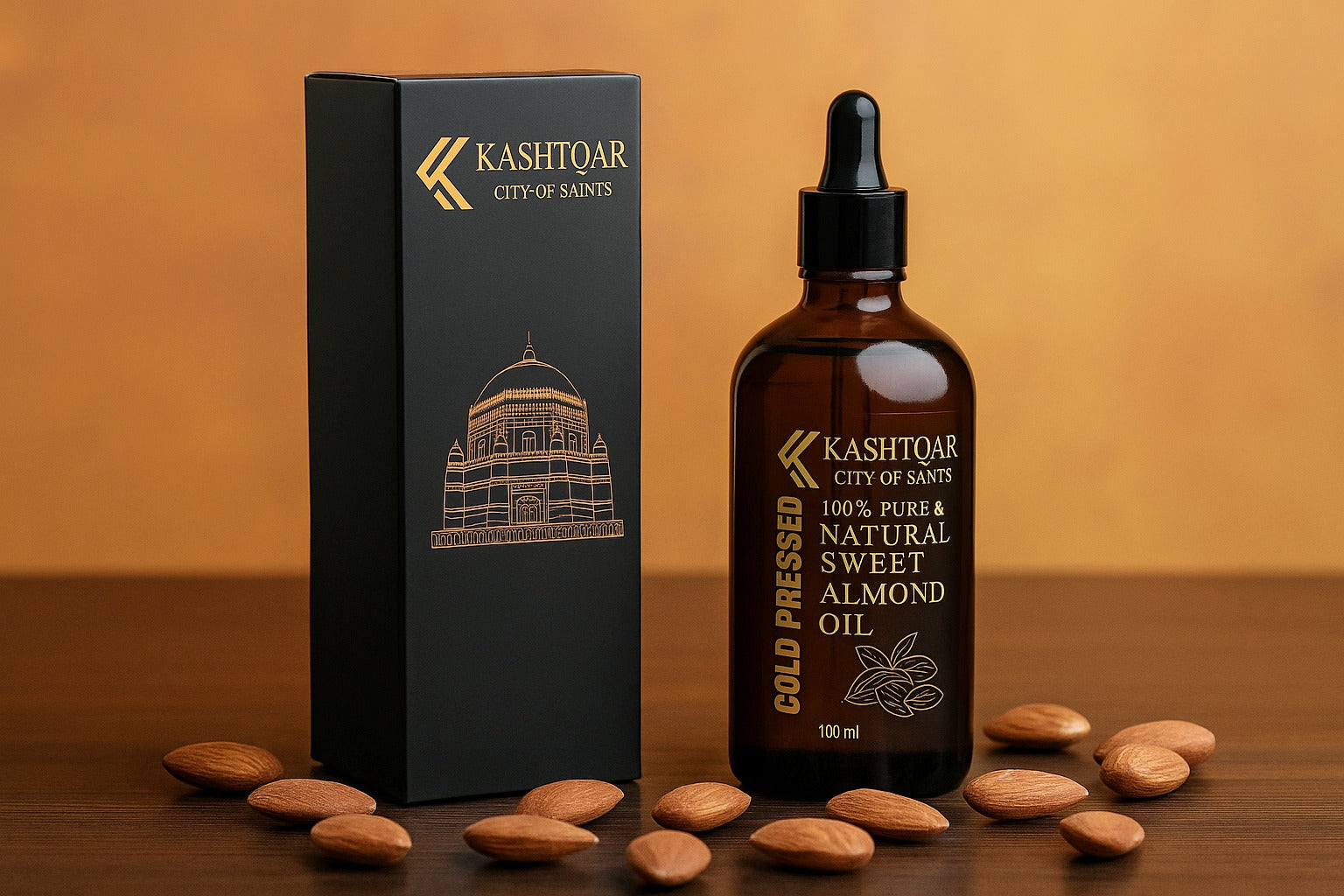 Almond Oil - Cold Pressed (100ml)