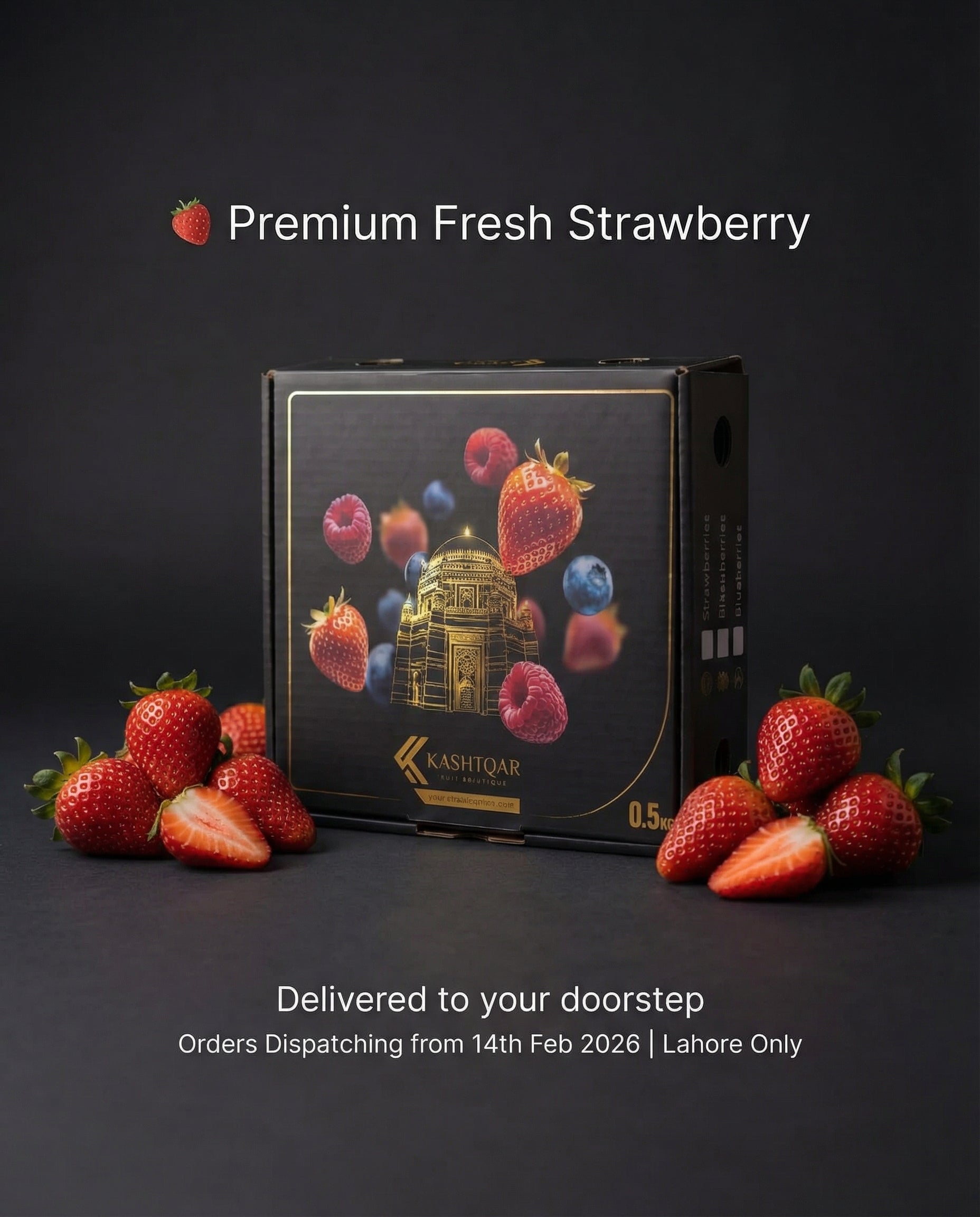 Fresh(لال خزانہ)Strawberries - Lahore Only