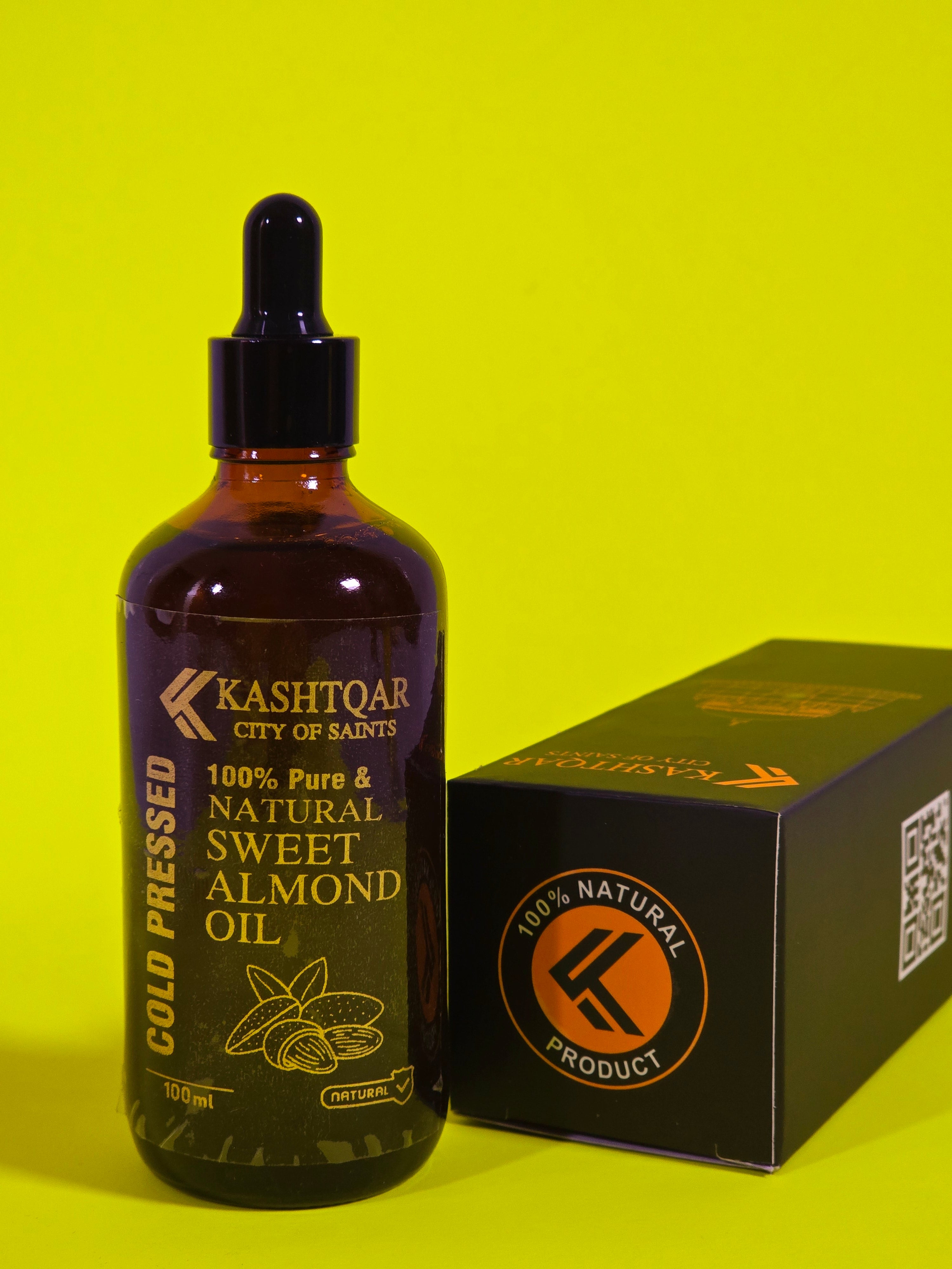 Almond Oil - Cold Pressed (100ml)