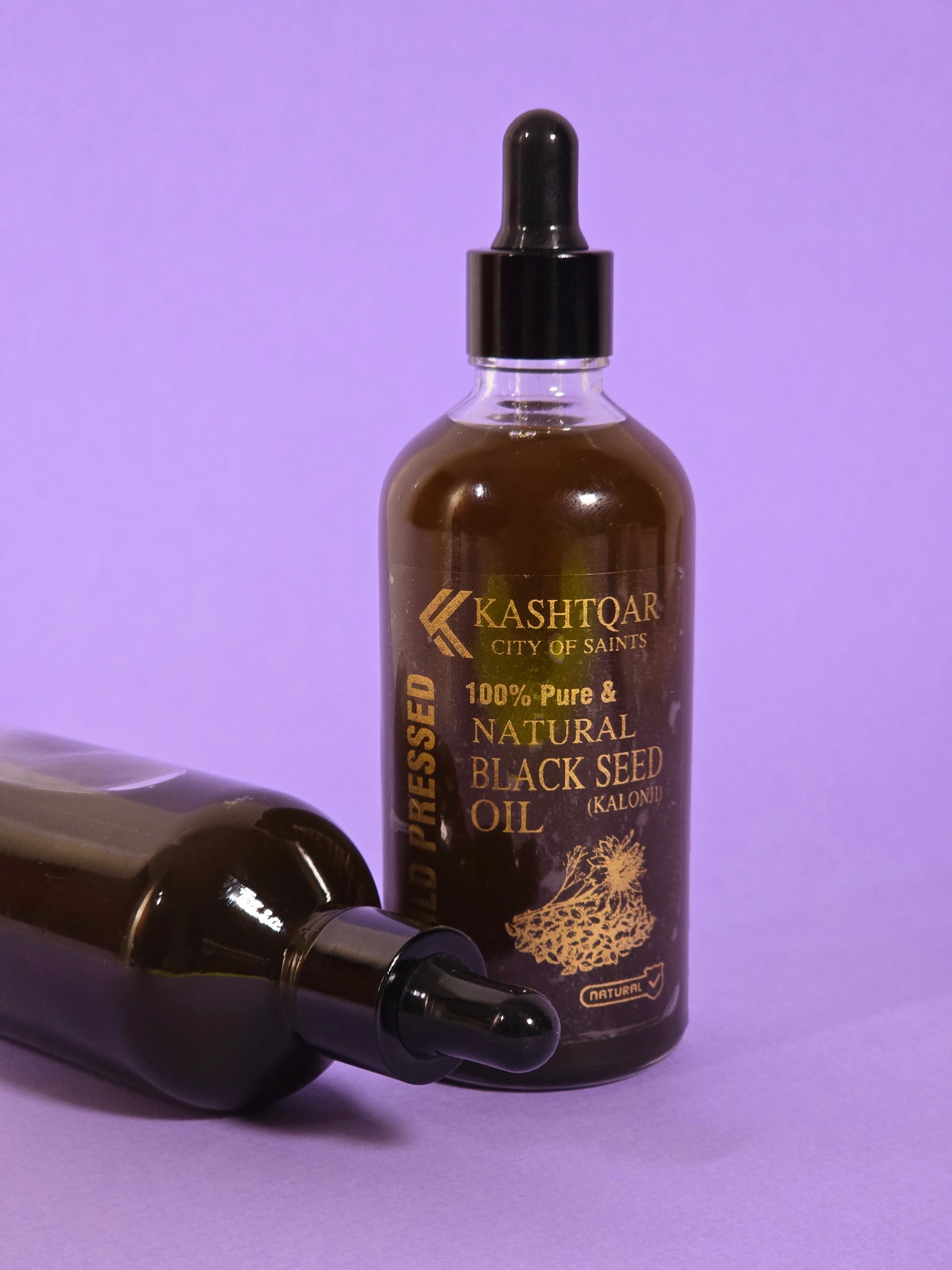 Black Seed (Kalonji) Oil - Cold Pressed (100ml)